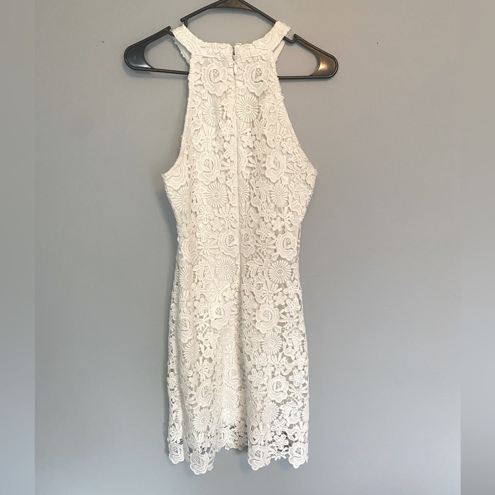 Lulu’s White Dress (Size S - EUC)